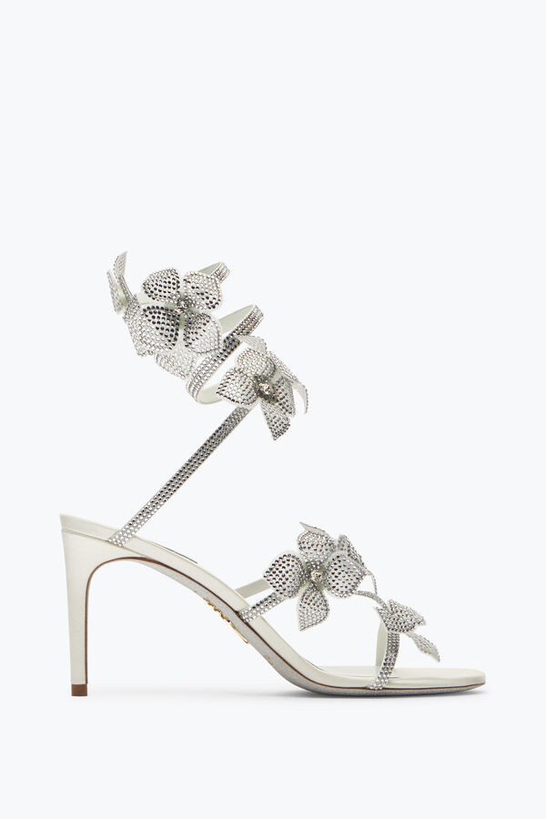 joyas floriane blanco sandalia 80 rene caovilla