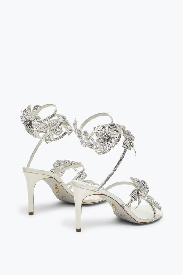 joyas floriane blanco sandalia 80 rene caovilla