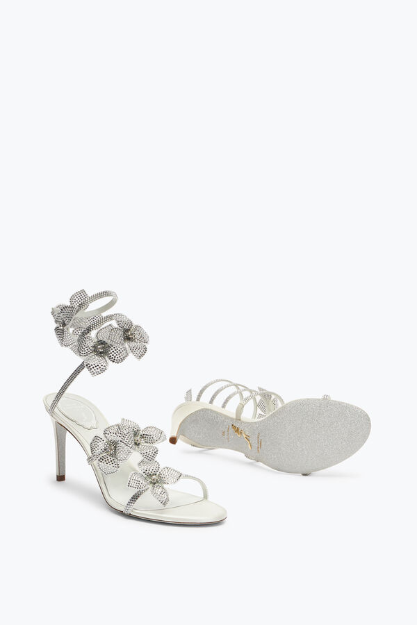 joyas floriane blanco sandalia 80 rene caovilla