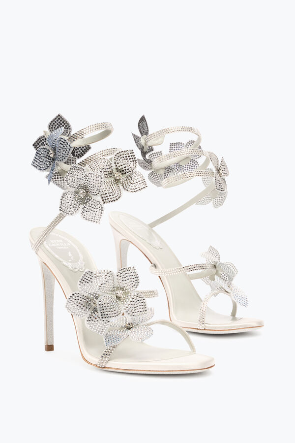 joyas floriane de marfil sandalia 105 rene caovilla