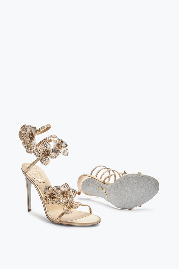 joyas floriane miel sandalia 105 rene caovilla