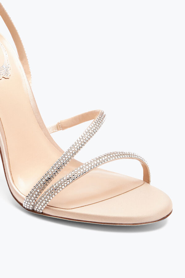 joyas irina desnudo sandalias con cristales 105 rene caovilla