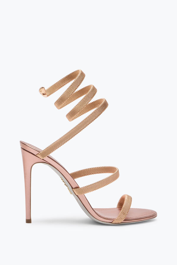 joyas trigold cleo de oro rosa de sandalia 105 rene caovilla