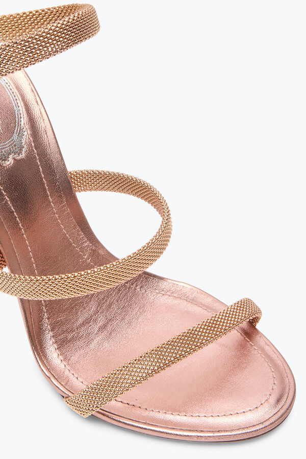 joyas trigold cleo de oro rosa de sandalia 105 rene caovilla