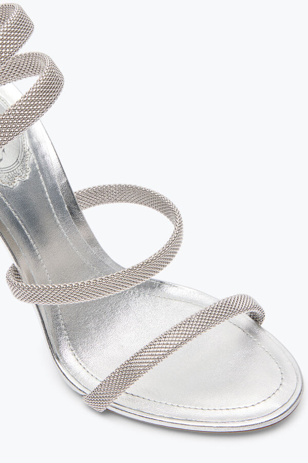 joyas trigold cleo de plata de la sandalia 105 rene caovilla