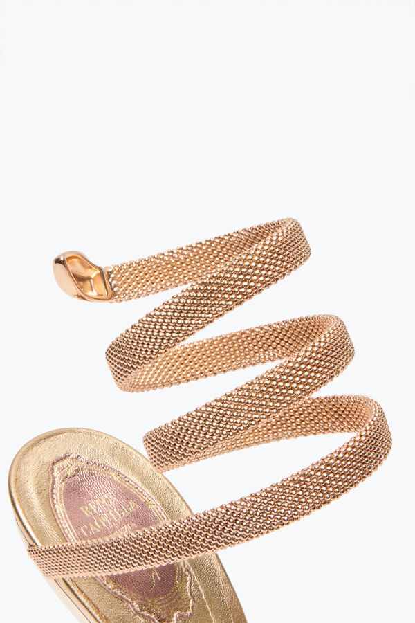 joyas trigold sinfonía de tres tonos sandalia 105 rene caovilla