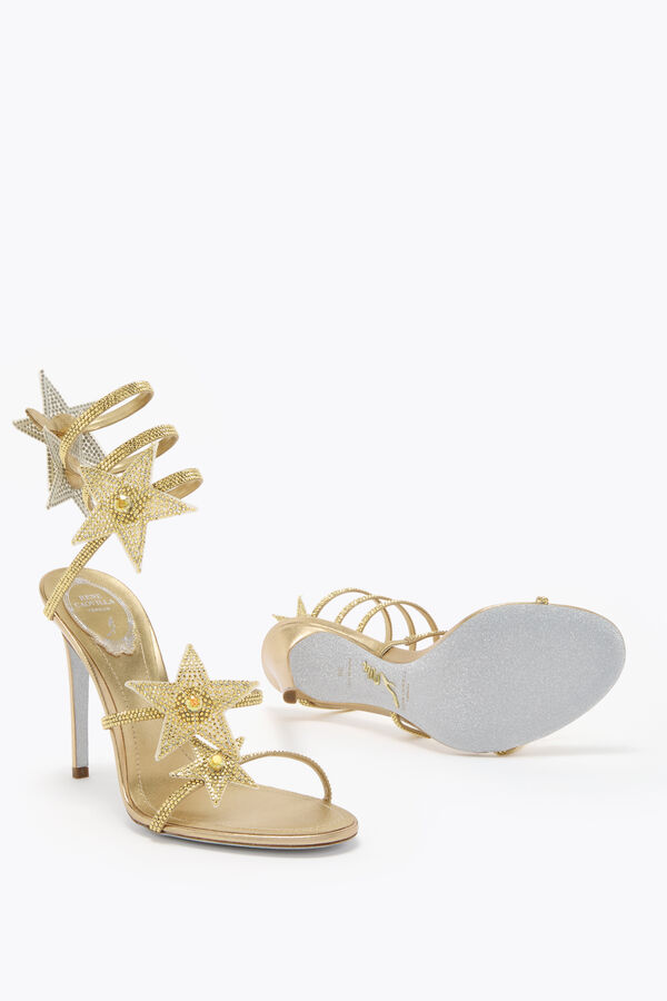 joyas cleo estrella de oro de sandal105 rene caovilla