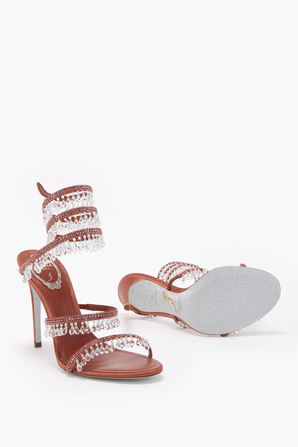 joyas araÑa mocha mousse de sandalia 105 rene caovilla