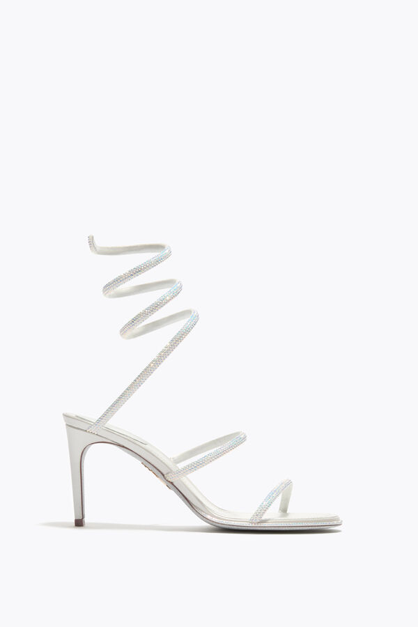 joyas cleo blanco sandalia 80 rene caovilla