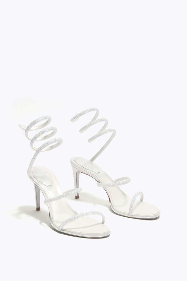 joyas cleo blanco sandalia 80 rene caovilla