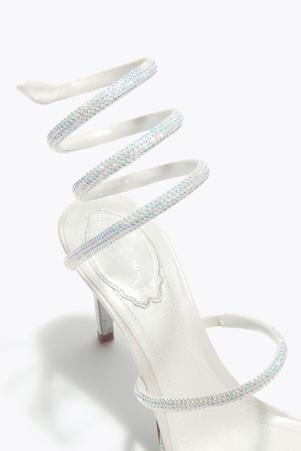 joyas cleo blanco sandalia 80 rene caovilla