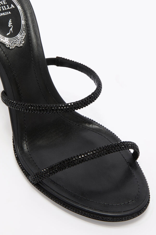 joyas cleo negro sandalia 105 rene caovilla