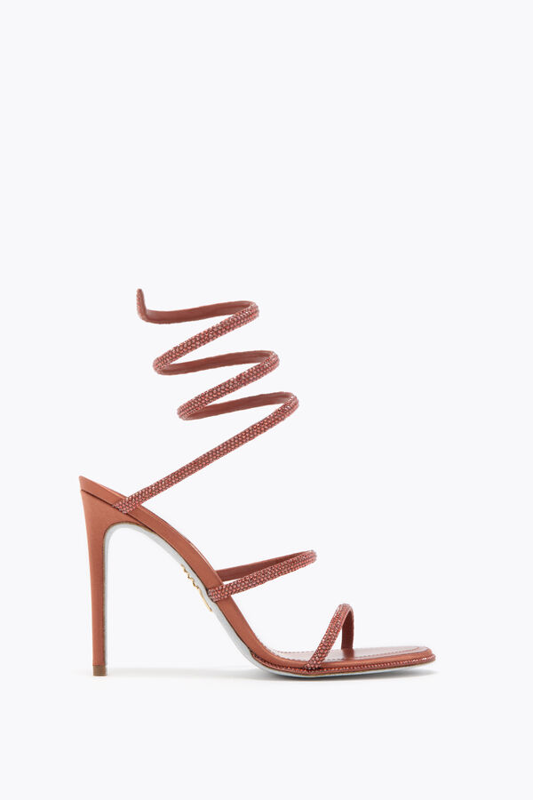 joyas cleo mocha mousse de sandalia 105 rene caovilla