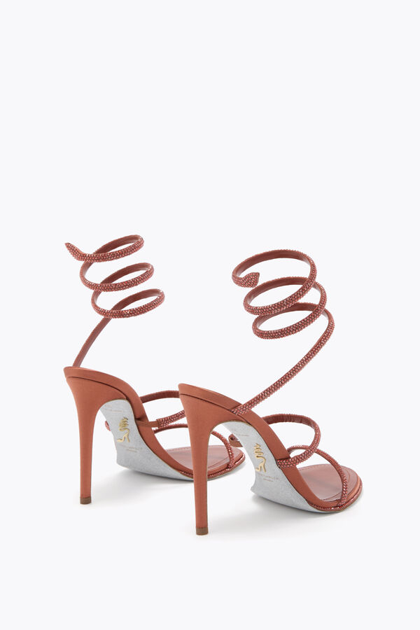 joyas cleo mocha mousse de sandalia 105 rene caovilla