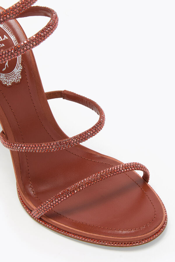 joyas cleo mocha mousse de sandalia 105 rene caovilla