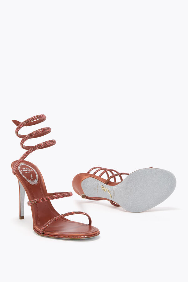joyas cleo mocha mousse de sandalia 105 rene caovilla