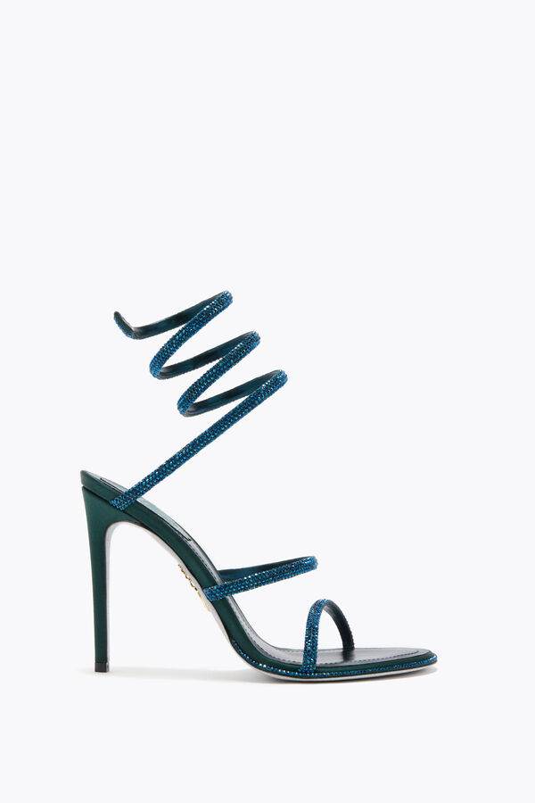 joyas cleo teal sandalia 105 rene caovilla