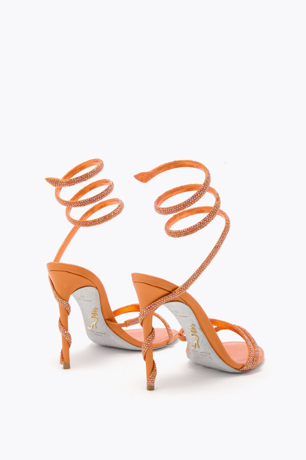 joyas margot naranja sandalia 105 rene caovilla