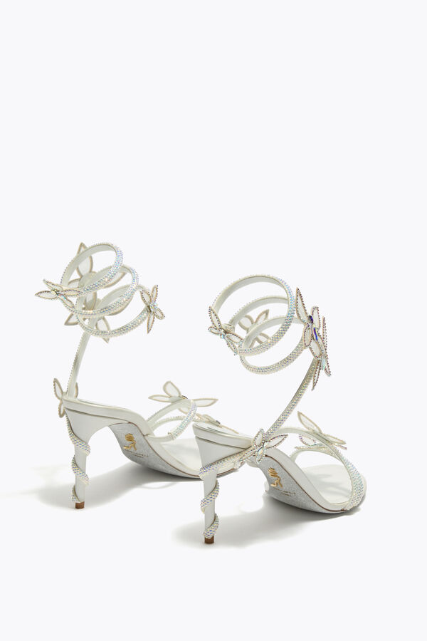 joyas margot blanco sandalia con mariposas 80 rene caovilla
