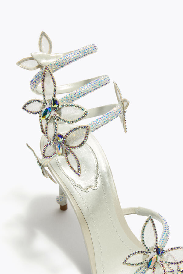 joyas margot blanco sandalia con mariposas 80 rene caovilla