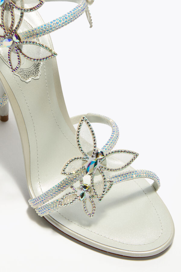 joyas margot blanco sandalia con mariposas 105 rene caovilla