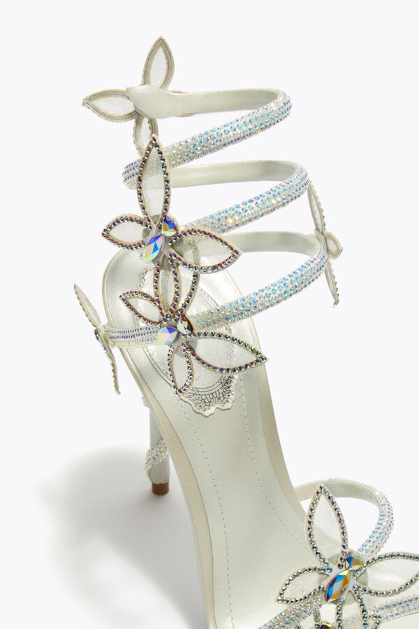 joyas margot blanco sandalia con mariposas 105 rene caovilla