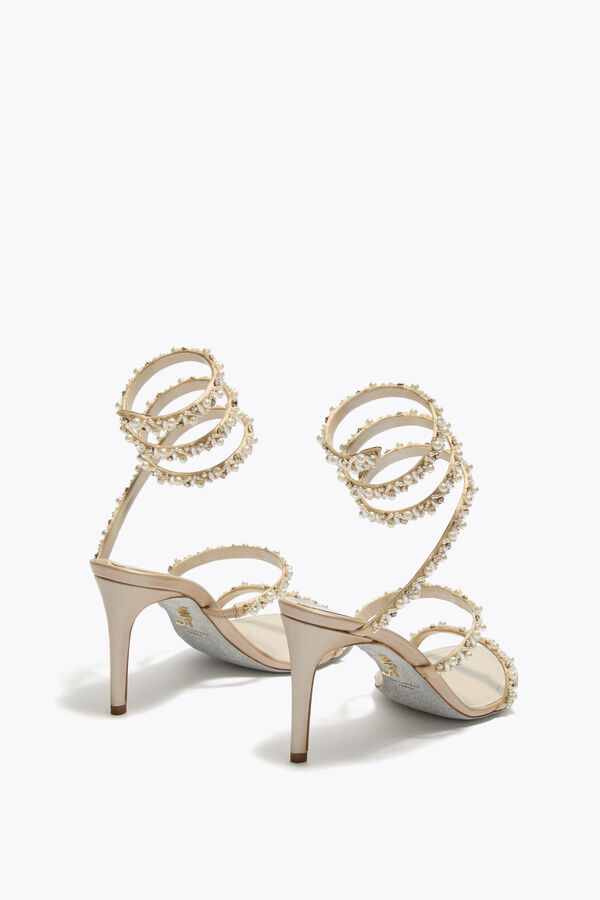 joyas de oro de miel sandalia 80 rene caovilla