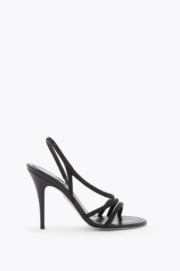 joyas erin negro sandalia 100 rene caovilla