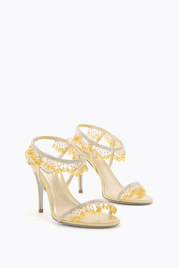 joyas jahanara amarillo pastel sandalia 100 rene caovilla