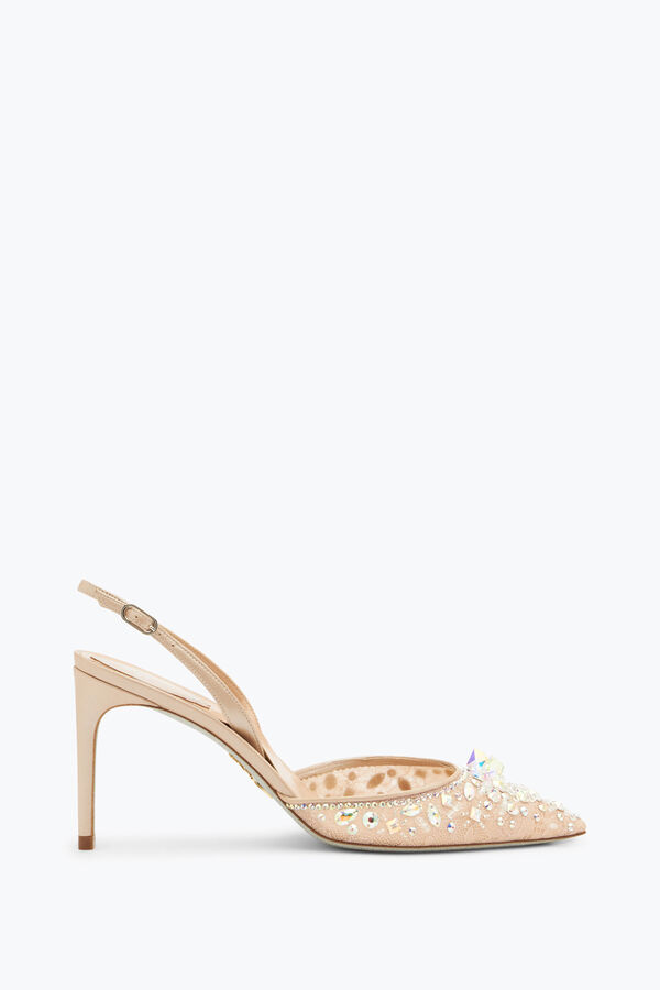 joyas de la cenicienta desnudo slingback 80 rene caovilla