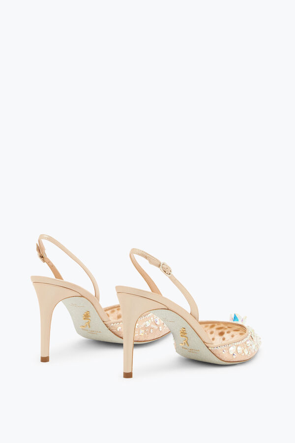 joyas de la cenicienta desnudo slingback 80 rene caovilla
