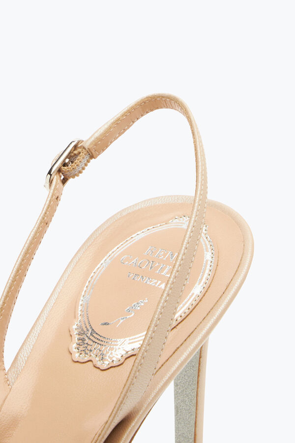 joyas de la cenicienta desnudo slingback 80 rene caovilla
