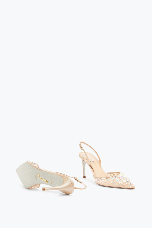 joyas de la cenicienta desnudo slingback 80 rene caovilla