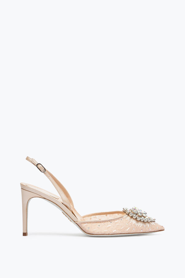 joyas barbara desnudo slingback 80 rene caovilla
