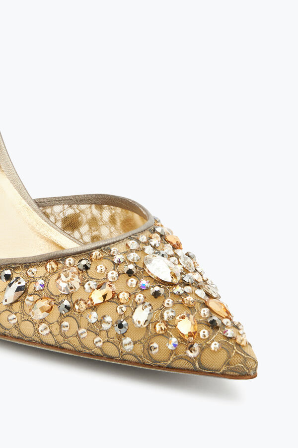 joyas de la cenicienta de bronce slingback 80 rene caovilla