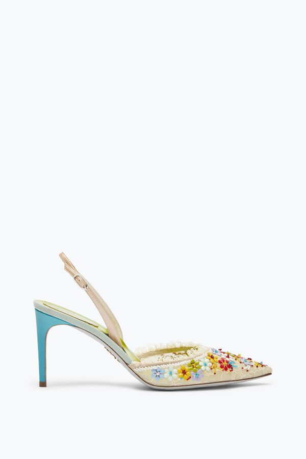 joyas de bloom slingback 80 rene caovilla