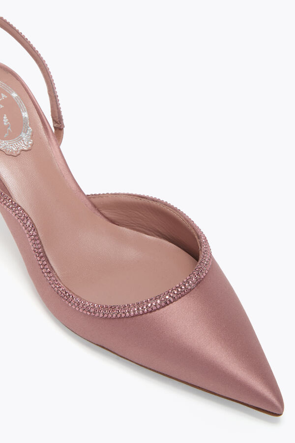 joyas onda rubor rosa slingback 50 rene caovilla