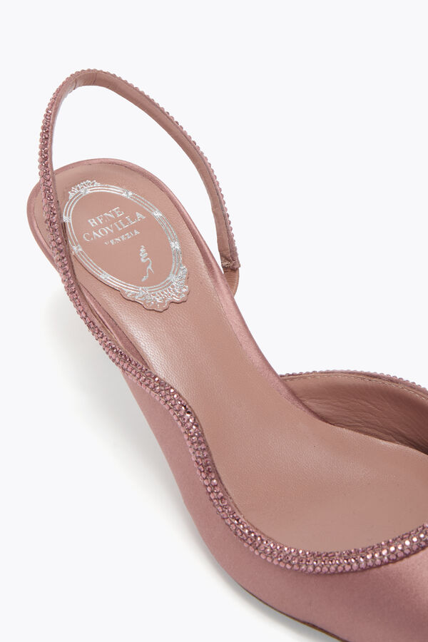joyas onda rubor rosa slingback 50 rene caovilla