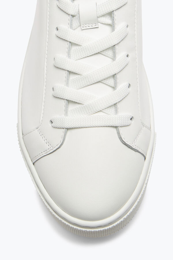 joyas xtra blanco-negro de la zapatilla de deporte con cristales de 15 rene caovilla